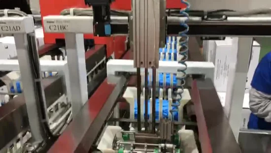 Máquina de fabricação de luvas Transportador vertical de transferência de luvas
