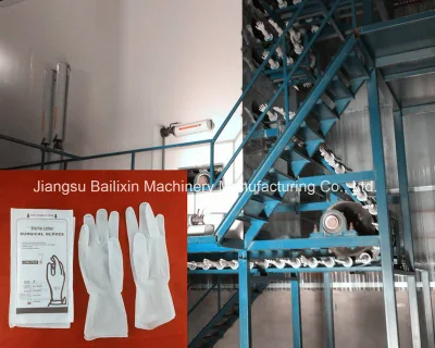 Máquina de luvas cirúrgicas de látex Máquina de fabricação de luvas de borracha